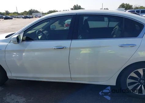 2017 Honda Accord Hybrid Ex-L из США, поврежденный, VIN JHMCR6F50HC008570